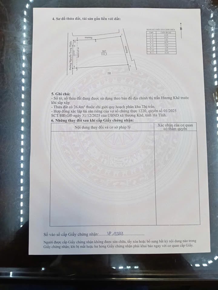 Đất nền Hương Khê 337m² giá 3.2 tỷ - Cơ hội đầu tư hiếm có!