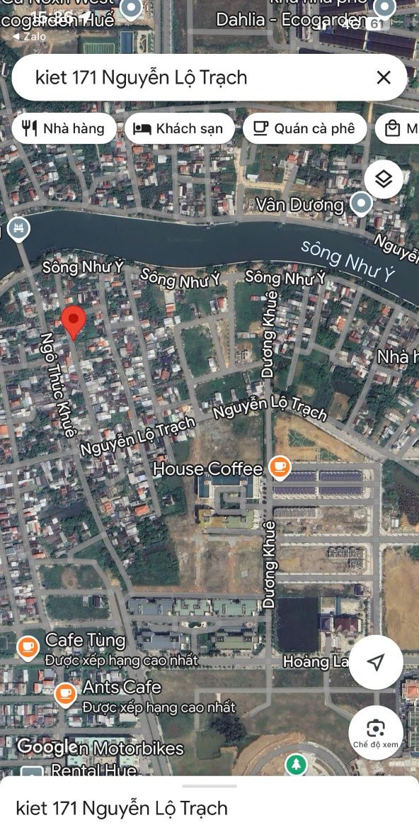 Đất Mặt tiền kiệt ô tô Nguyễn Lộ Trạch 102m² giá 2.49 tỷ - Cơ hội đầu tư hấp dẫn!