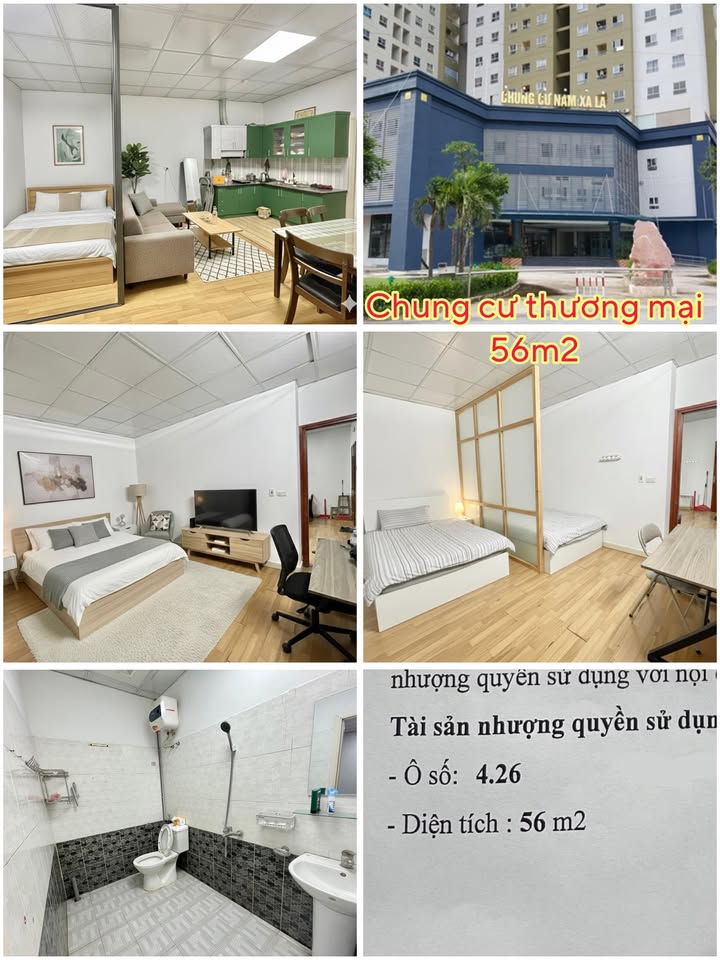 Căn hộ chung cư Nam Xa La, Hà Đông 56m² giá 2.47 tỷ - Nội thất đầy đủ, chính chủ bán!