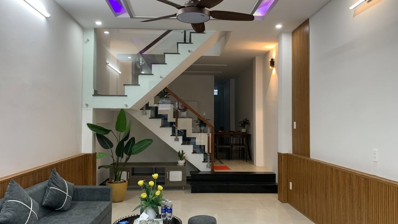 Nhà mặt tiền Cao Xuân Dục 58m² giá 6.95 tỷ - Thiết kế hiện đại, gần cầu Thuận Phước!