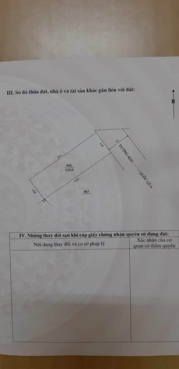 Đất Thị Trấn Cao Phong, Hòa Bình 120m² - Mặt tiền 6m, Giá chỉ từ 600 triệu!