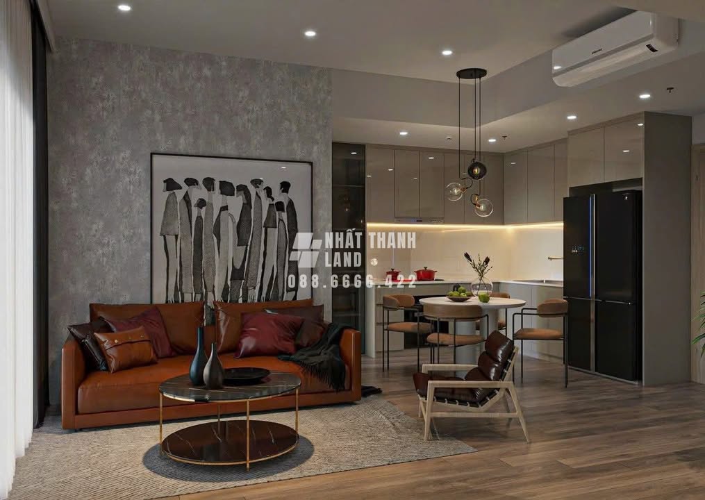 Căn hộ cho thuê 1PN Masteri Centre Point - Hướng Tây Nam, Giá tốt nhất thị trường!