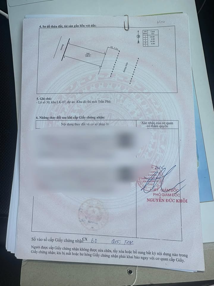 Đất nền Khu đô thị Trần Phú, Bắc Ninh 108m² - Sổ hồng chính chủ, giá thỏa thuận!
