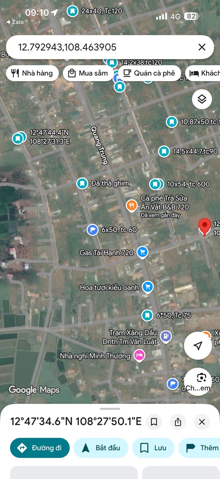 Đất thổ cư 1250m² tại Quang Trung, Ea Kar giá 3.7 tỷ - Cơ hội đầu tư hấp dẫn!