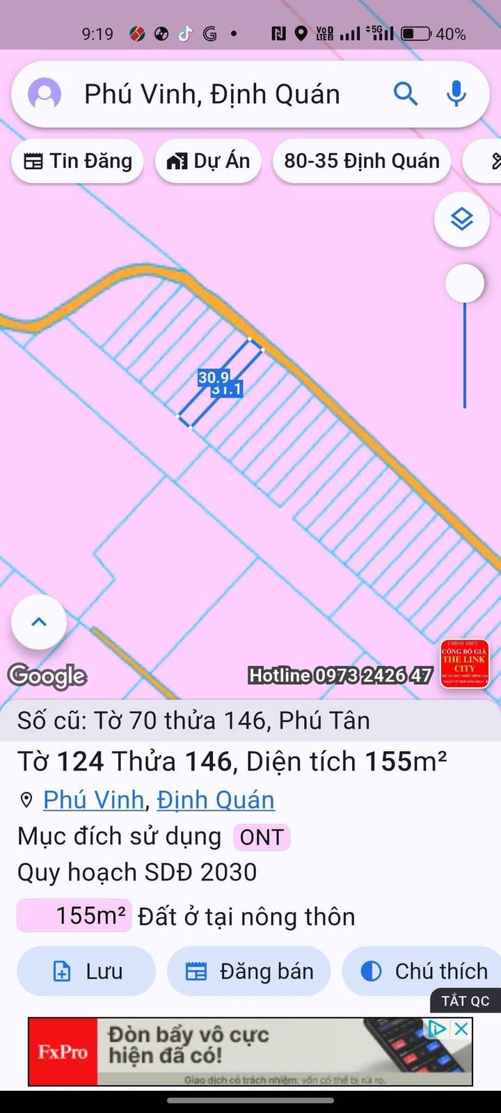 Đất nền Phú Tân 150m² giá chỉ 680 triệu - Gần Quốc lộ, cơ hội đầu tư tuyệt vời!