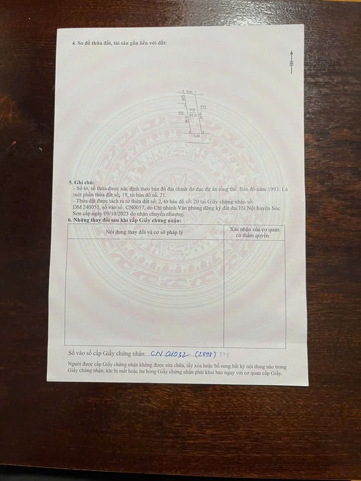 Đất nền Sân Golf Long Biên 92m² - Sổ hồng chính chủ, giá thỏa thuận!