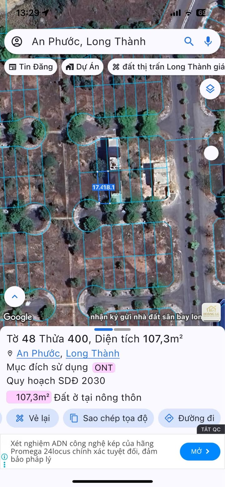 Đất nền Thung Lũng Xanh An Phước 108m² giá 1.95 tỷ - Đầu tư sinh lời cao!