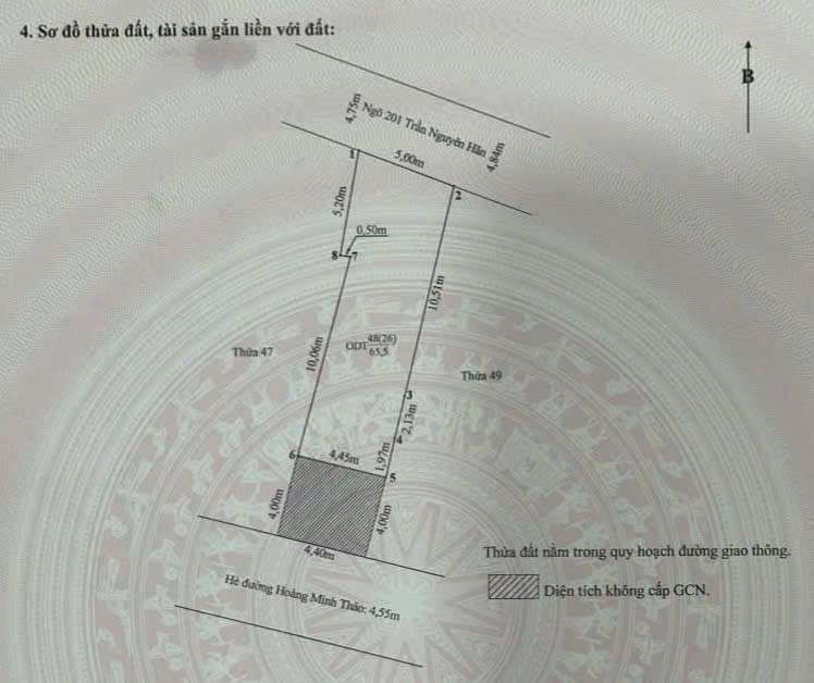 Bán FrontHouse 83,1m² tại Hoàng Minh Thảo - Giá 11,5 tỷ - Vị trí đắc địa!