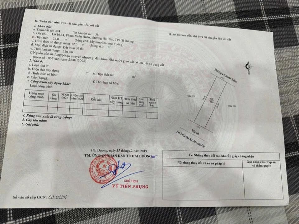 Đất nền Phạm Xuân Huân, 72m² giá 4 tỷ - Đầu tư sinh lời ngay hôm nay!