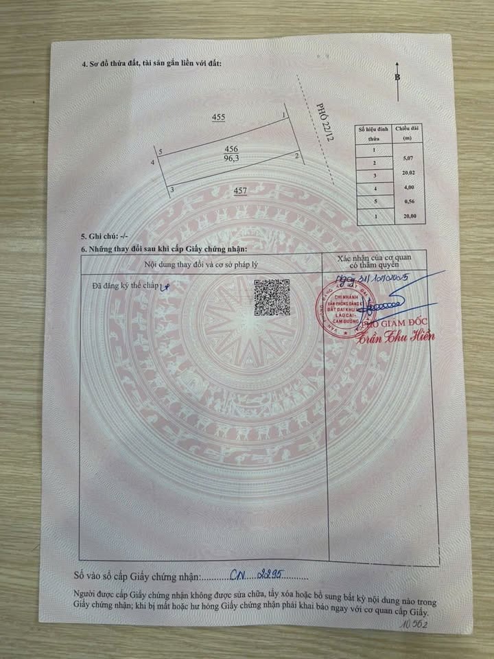 Đất nền Phường Bình Minh, Lào Cai 100m² giá 1.6 tỷ - Đầu tư sinh lời vượt trội!