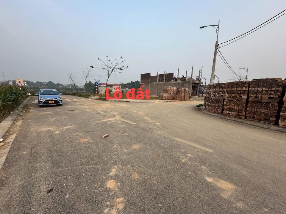 Đất nền lô góc 2 mặt tiền Thị trấn Hoa Sơn 95,5m² chỉ 1.7 tỷ - Đầu tư sinh lời ngay!