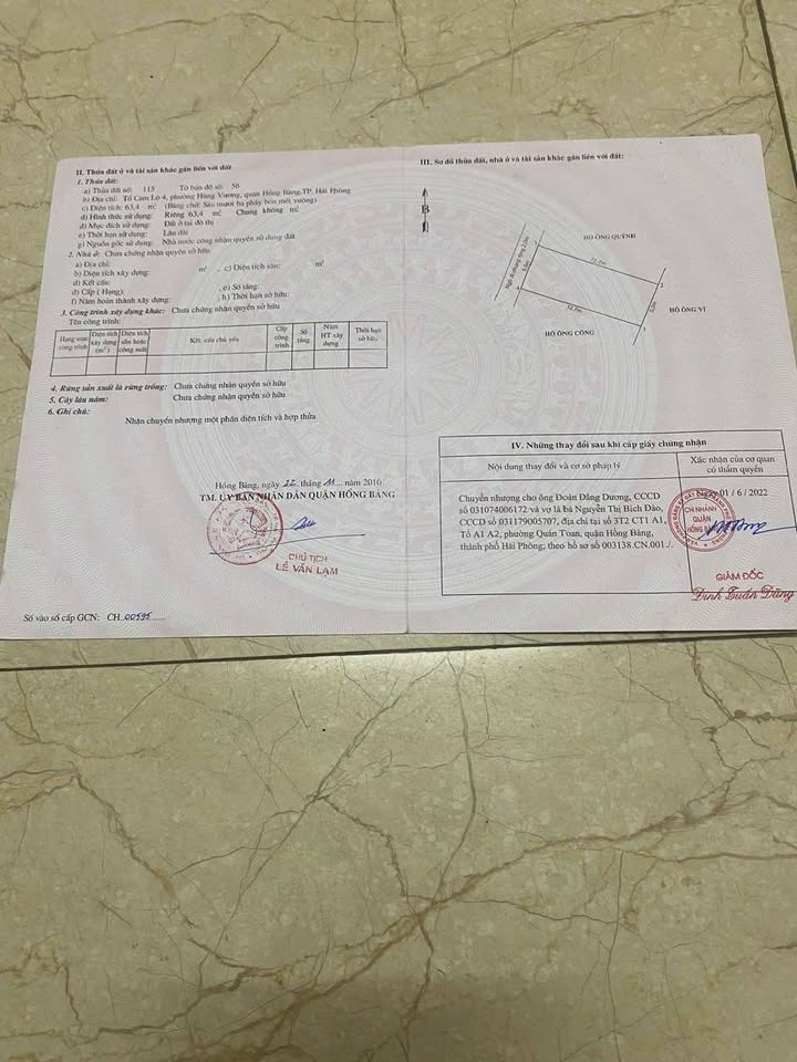 Nhà riêng Hùng Vương, Hồng Bàng 64m² giá 3.15 tỷ - Ô tô đỗ tận cửa!