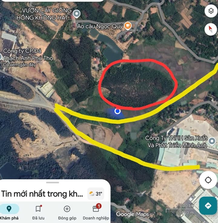 Đất công nghiệp 2,6 ha tại Gia Thành, Phù Ninh - Giá 33 tỷ, sẵn sàng xây dựng!