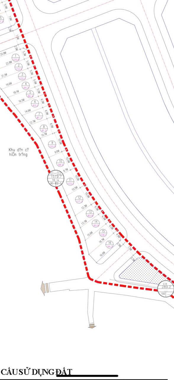 Đất nền CL2-10 Khắc Niệm 98m² giá 7.2 tỷ - Sổ hồng chính chủ, view biệt thự!