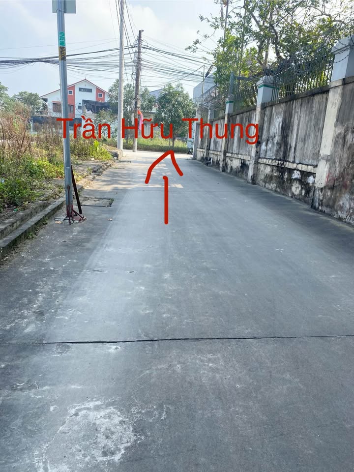 Đất nền ngõ Trần Hữu Thung, TP Vinh 80m² giá chỉ 2.4 tỷ - Cơ hội đầu tư tuyệt vời!