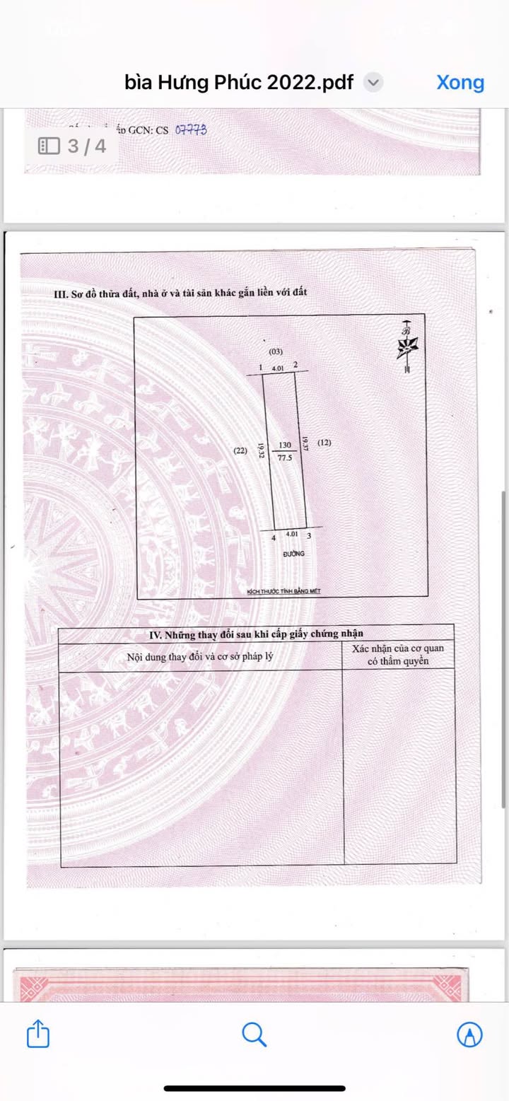 Đất nền lối 2 đường Hecman, phường Hưng Phúc 77m² - Cơ hội đầu tư vàng!