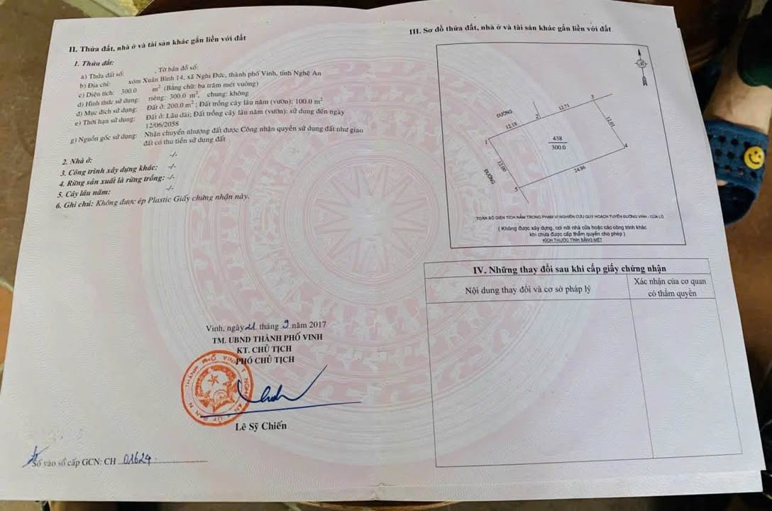 Đất Nền 300m² Phường Nghi Đức - Mặt Đường 10m, Giá 12 Tỷ - Cơ Hội Đầu Tư Sáng Giá!