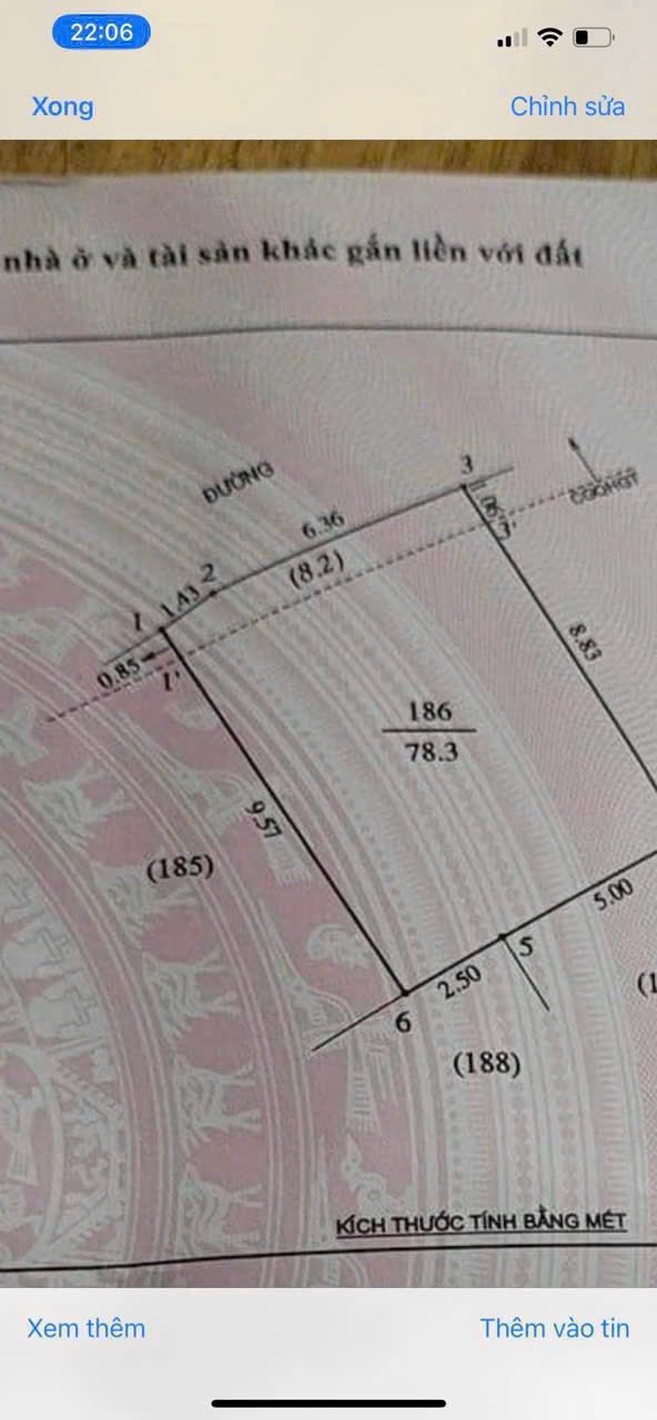 Đất nền chính chủ Hưng Đông 78,3m² giá 1,45 tỷ - Sổ đỏ sẵn sàng giao dịch!