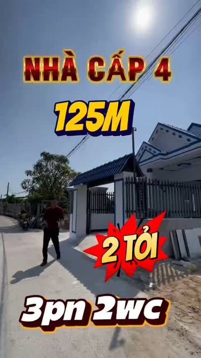 Nhà cấp 4 mái thái Quận 8, 125m² - Vị trí sát đường nhựa, chính chủ bán gấp!