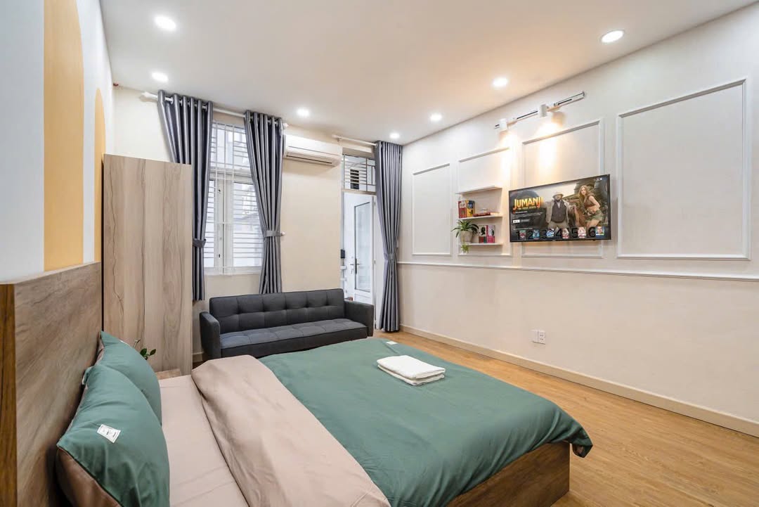 Căn hộ Balcony cho thuê tại Nguyễn Văn Thủ, Quận 1 - Giá chỉ 7.9 triệu/tháng!