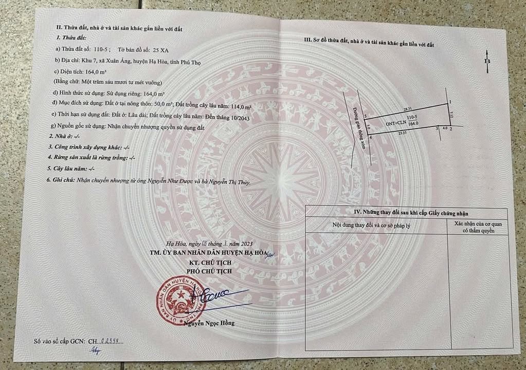 Đất thổ cư Khu 7, Xuân Áng 140m² giá chỉ 500 triệu - Đầu tư sinh lời hấp dẫn!