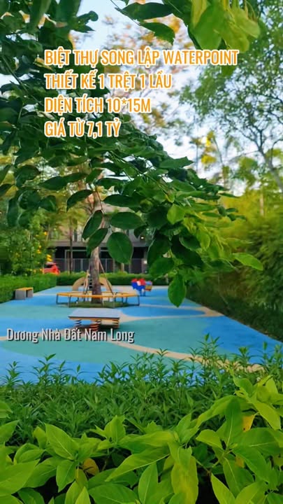 Biệt thự song lập Waterpoint 150m² giá 7.1 tỷ - Thiết kế hiện đại, sổ hồng chính chủ!