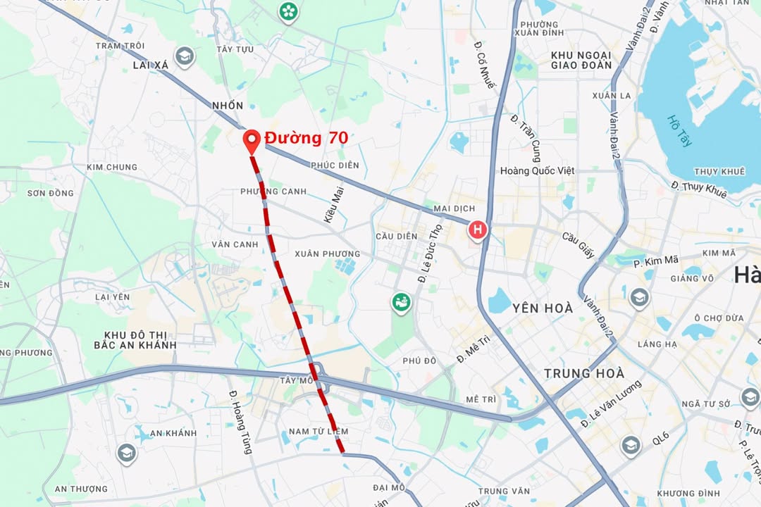 Nhà phố Tây Mỗ 32m² giá 6.5 tỷ - Gần đường 70, cơ hội đầu tư tuyệt vời!