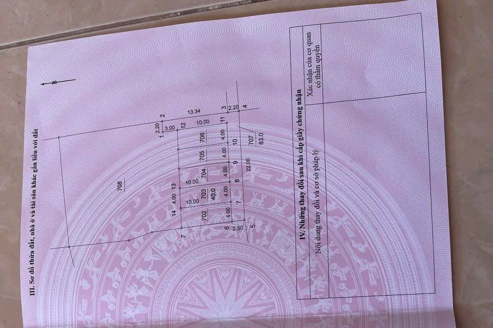 Đất nền 40m² tại Thường Tín, Hà Nội - Sổ đỏ chính chủ, giá chỉ 2.1 tỷ!