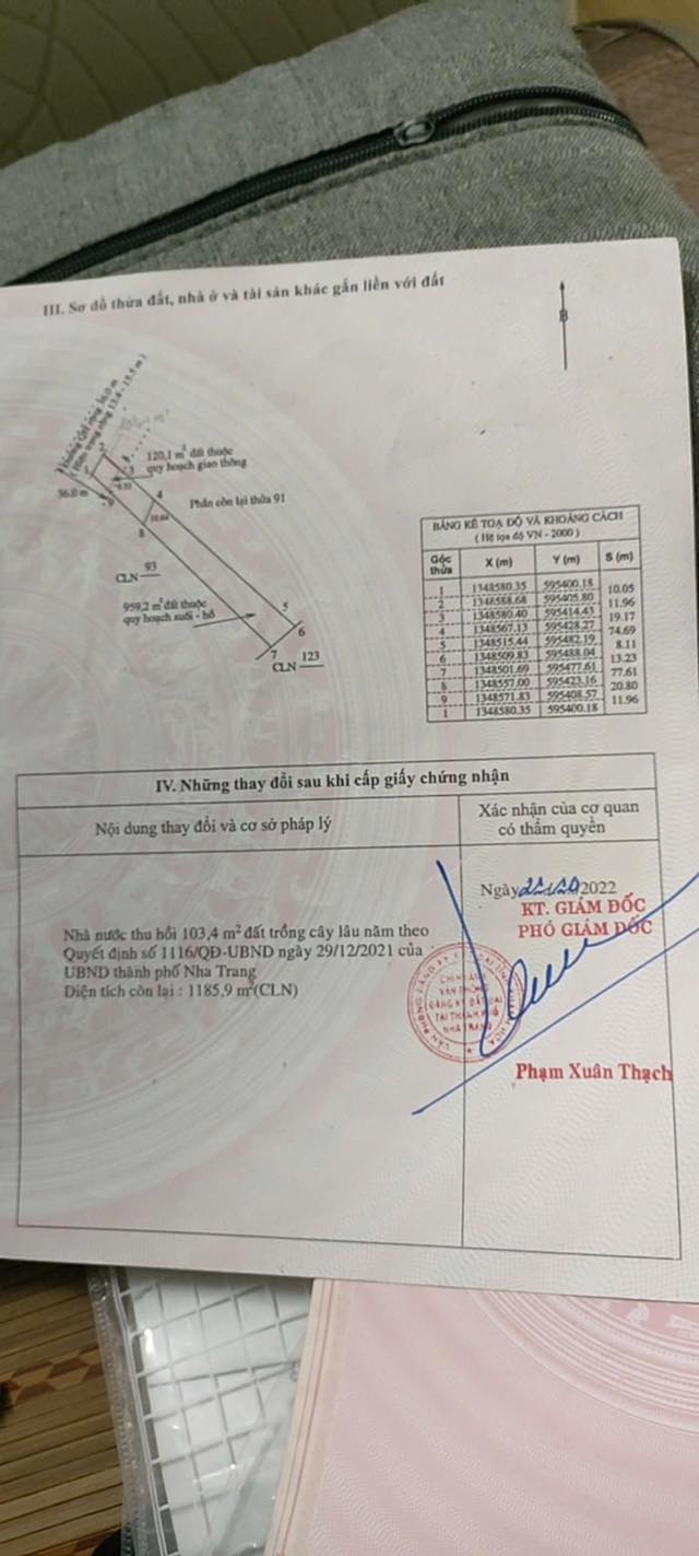Đất nền mặt tiền Tỉnh Lộ 3, Phước Đồng, Nha Trang 1200m² - Bán gấp chỉ 3.6 tỷ!