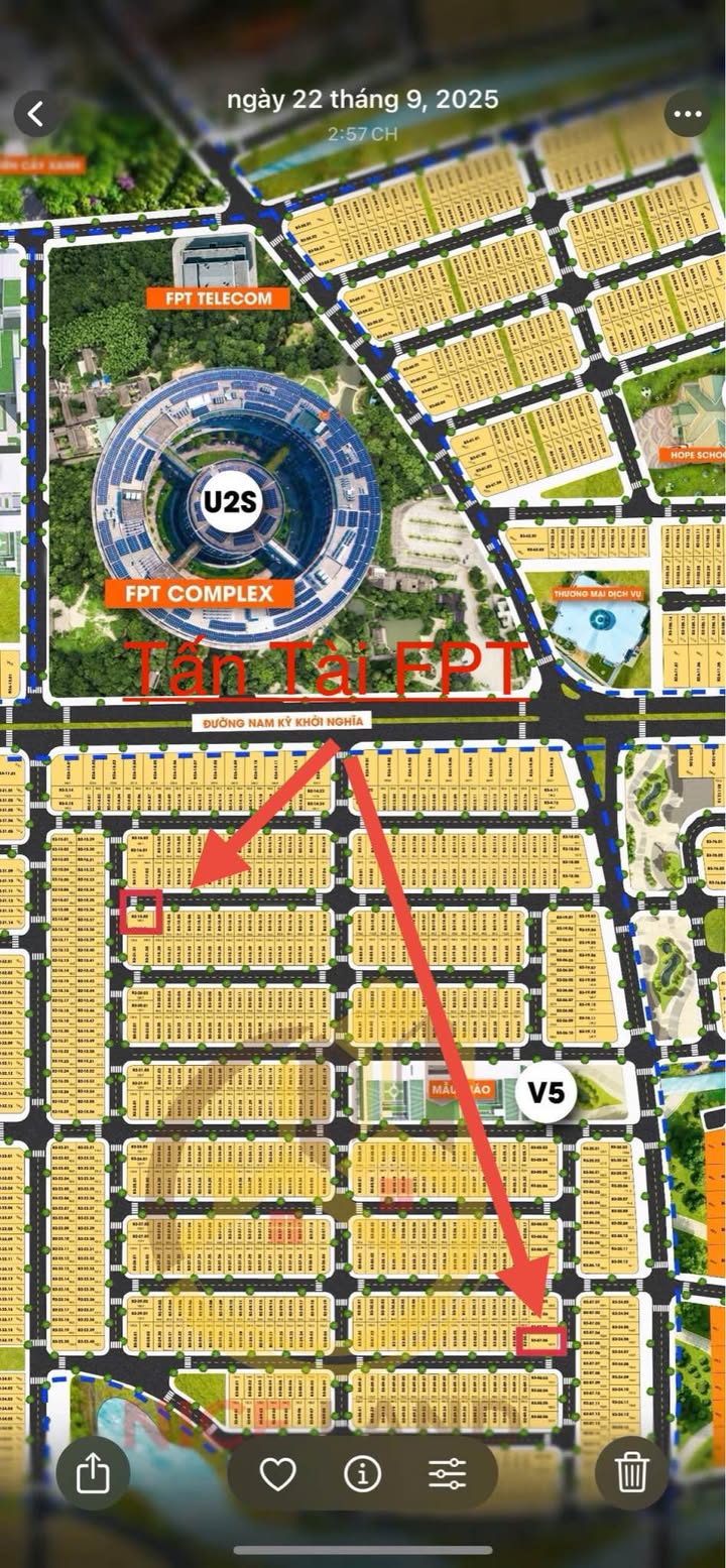 Đất nền góc FPT City Đà Nẵng 109.6m² giá 7.5 tỷ - Cơ hội đầu tư đắc địa!