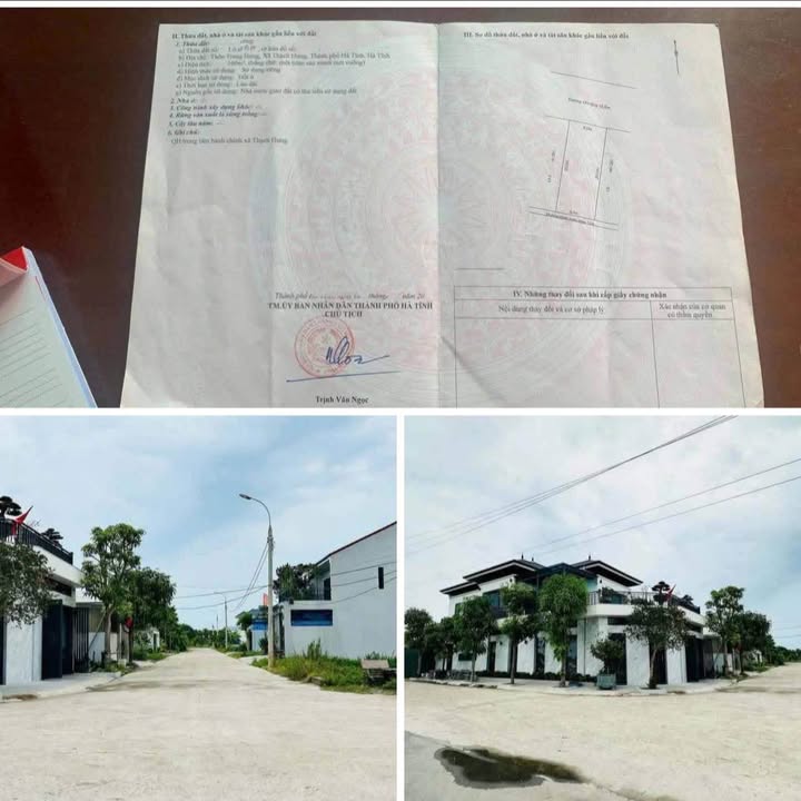 Đất quy hoạch trung tâm hành chính Thạch Hưng, Hà Tĩnh 160m² - Cơ hội đầu tư hấp dẫn!