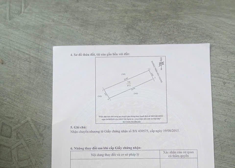 Đất mặt đường Trần Hữu Thung, Hưng Chính 87,2m² giá chỉ 3 tỷ - Cơ hội đầu tư vàng!