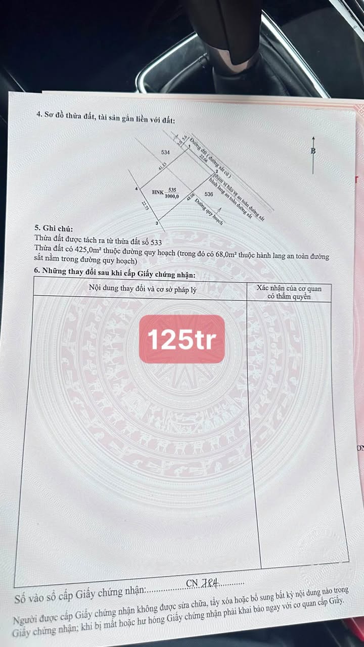 Đất mặt tiền Quốc Lộ 27A, Ninh Sơn, 1000m² chỉ 125 triệu - Cơ hội đầu tư tuyệt vời!