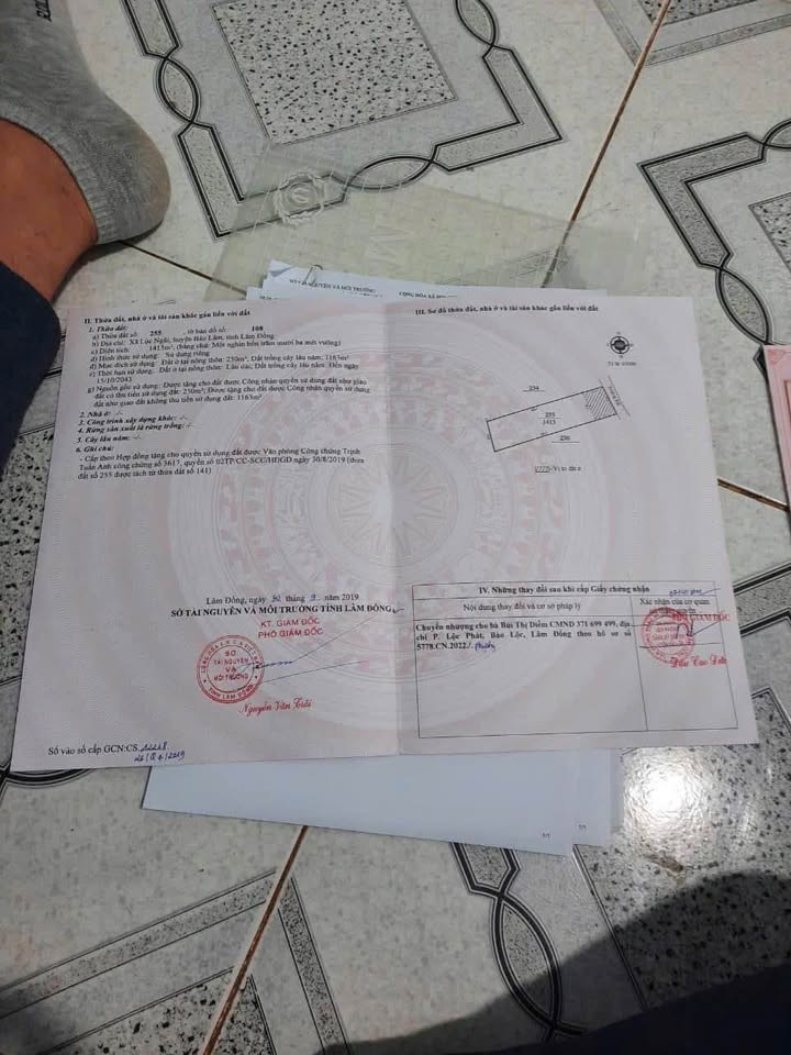 Đất nền mặt tiền bê tông Thôn 8 Lộc Ngãi 1110m² giá 2.775 tỷ - Cơ hội đầu tư hấp dẫn!