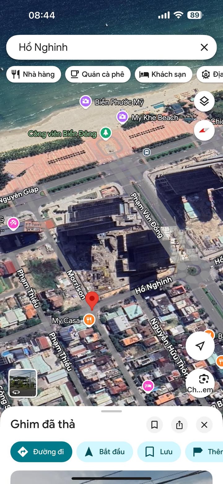 Căn hộ 5 tầng Đường Hồ Nghinh Đà Nẵng 120m² giá 34 tỷ - Mặt tiền sát biển Mỹ Khê!