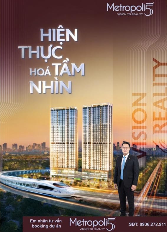 Căn hộ Metropoli5 Nam An Khánh 23.872m² giá thỏa thuận - Đầu tư sinh lời bền vững!
