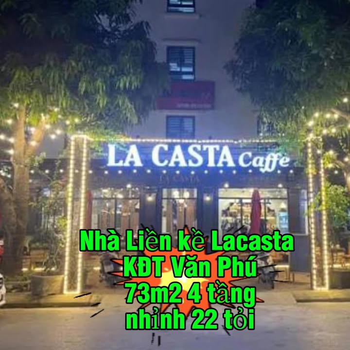 Nhà khu Lacasta Văn Phú, Hà Đông 73m² giá 22 tỷ - Sẵn sàng kinh doanh!