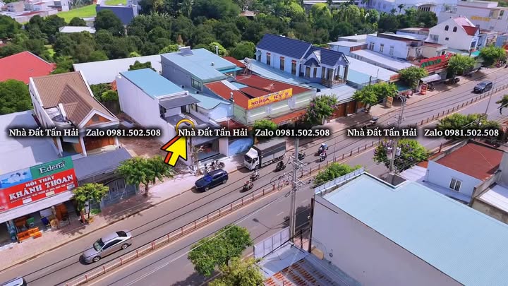 Nhà mặt tiền Hồ Thị Hương, Long Khánh 165m² giá 7.2 tỷ - Thích hợp kinh doanh, ở ngay!