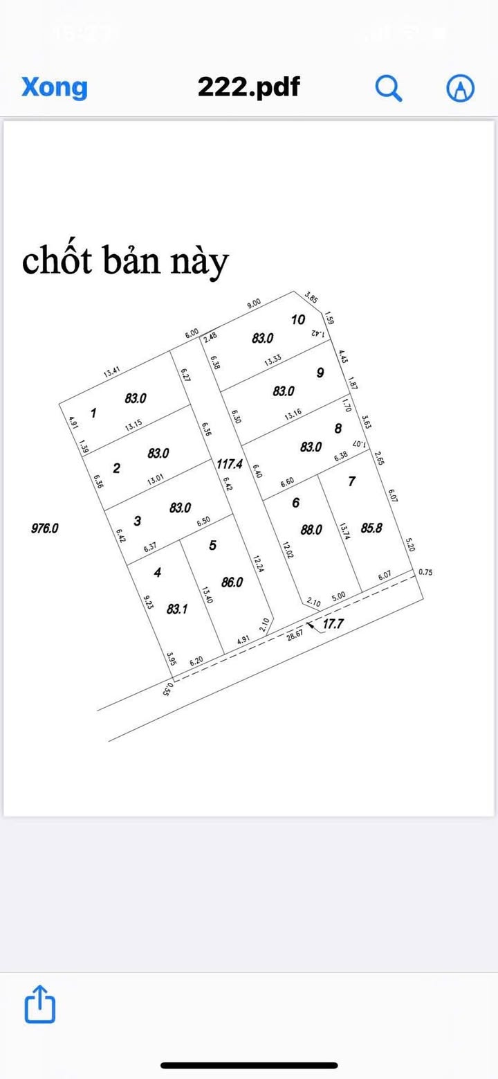Đất nền Xã Hồng Vân, Thường Tín 83m² - Gần chợ, ô tô vào tận đất!