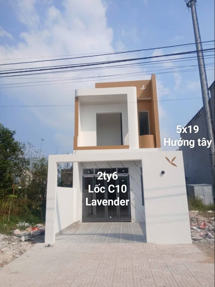 Nhà lầu khu dân cư Lavender, Biên Hòa 95m² giá 2.6 tỷ - Hướng Tây, sổ riêng chính chủ!