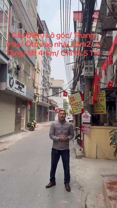 Nhà riêng Cầu Diễn 53m² giá 16.5 tỷ - Ô tô vào tận nhà, thang máy tiện lợi!