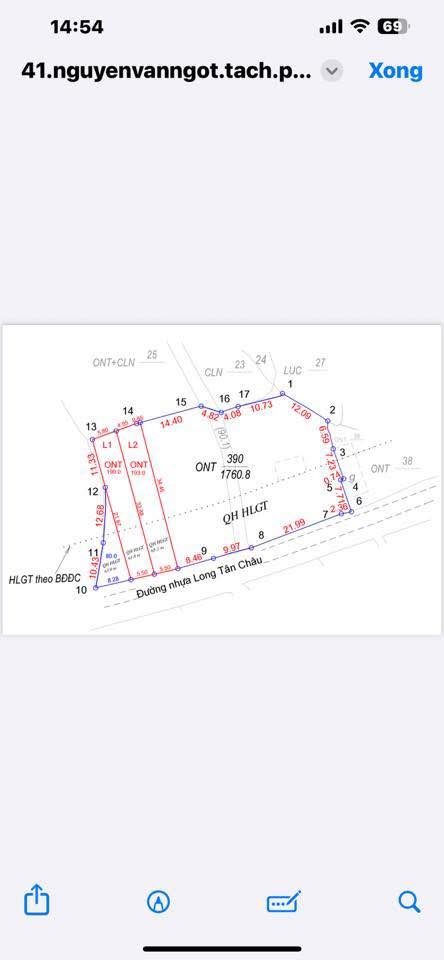 Đất nền thôn Châu Dể, xã Lương Nha, 190m² - Đầu tư sinh lời, kinh doanh thuận lợi!