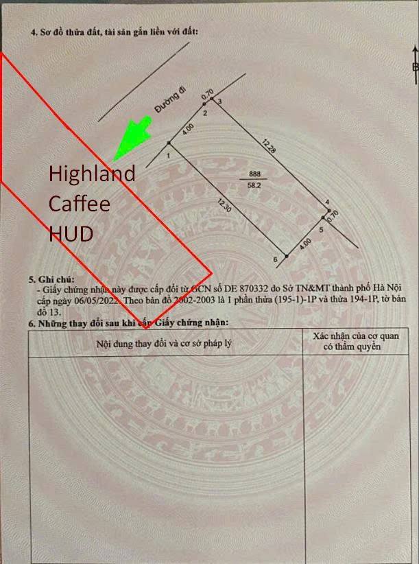 Đất nền Khu đô thị HUD1, Quận Đống Đa, 58.2m² giá chỉ 3.xx tỷ - Vị trí đắc địa, không lo ngập!