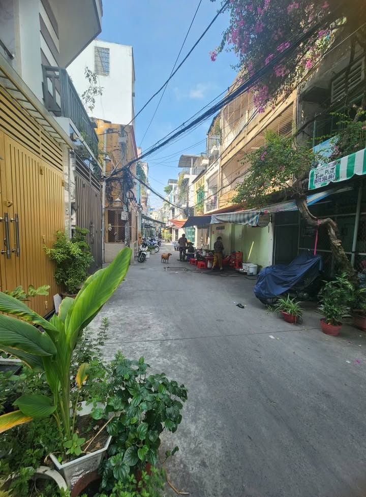 Nhà phố 60.5m² hẻm 5m Nguyễn Thị Tần, Q8 - Nở hậu, 6PN, 7WC, Giá thỏa thuận!