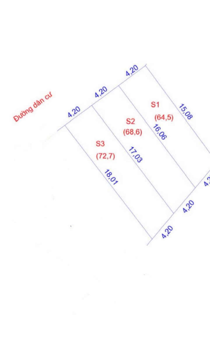 Bán đất Xóm Phong Phú, Hưng Hòa 68.6m² giá 1.3 tỷ - Đường rộng thông thoáng!