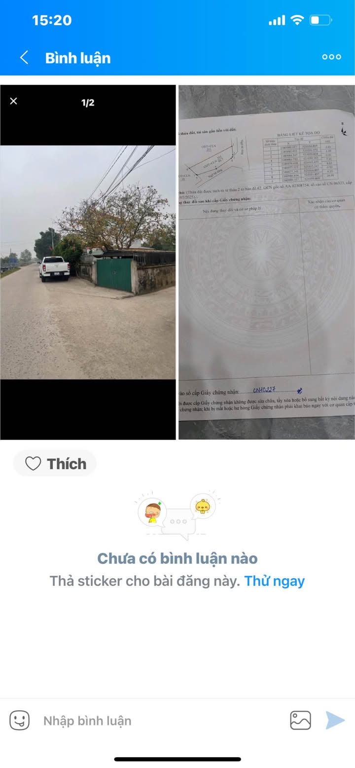 Đất nền Hồng Phong Móng Cái 99m² giá 1 tỷ - Đường to, vị trí đắc địa!