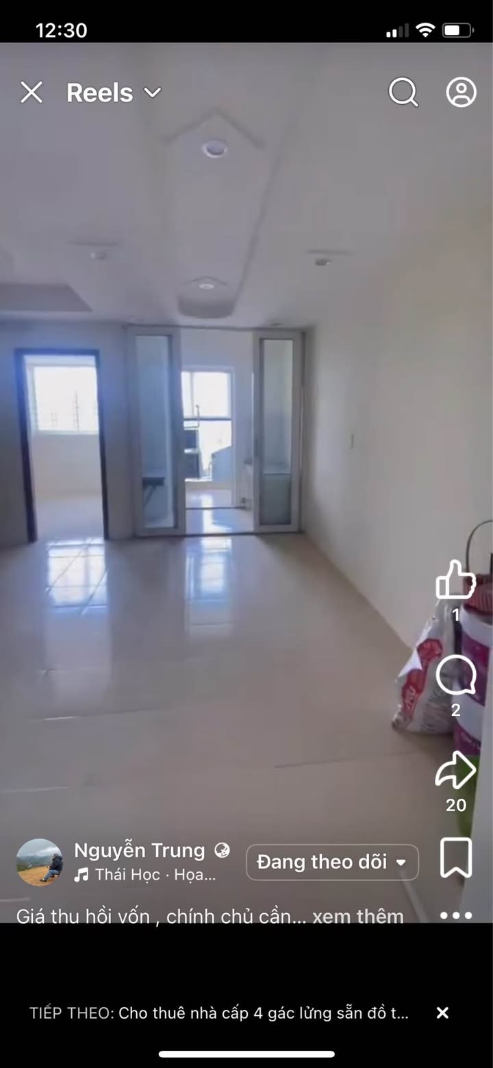 Căn hộ Dạ Hợp 12 tầng Hòa Bình 62m² giá thỏa thuận - Chính chủ cần bán gấp!