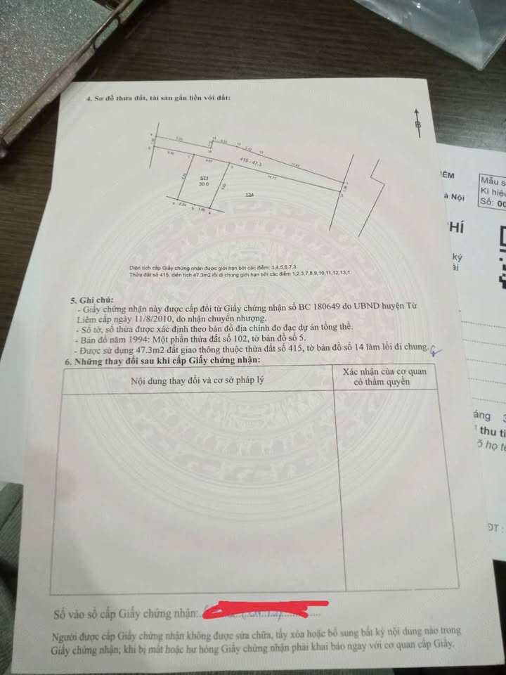 Đất Phú Đô 30m² giá 6 tỷ - Mặt tiền 5m, thương lượng tốt!