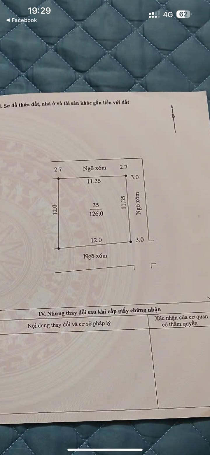 Đất nền lô góc 3 mặt tiền tại xã Quảng Bị, 126m² giá 2.52 tỷ - Cơ hội đầu tư sinh lời cao!