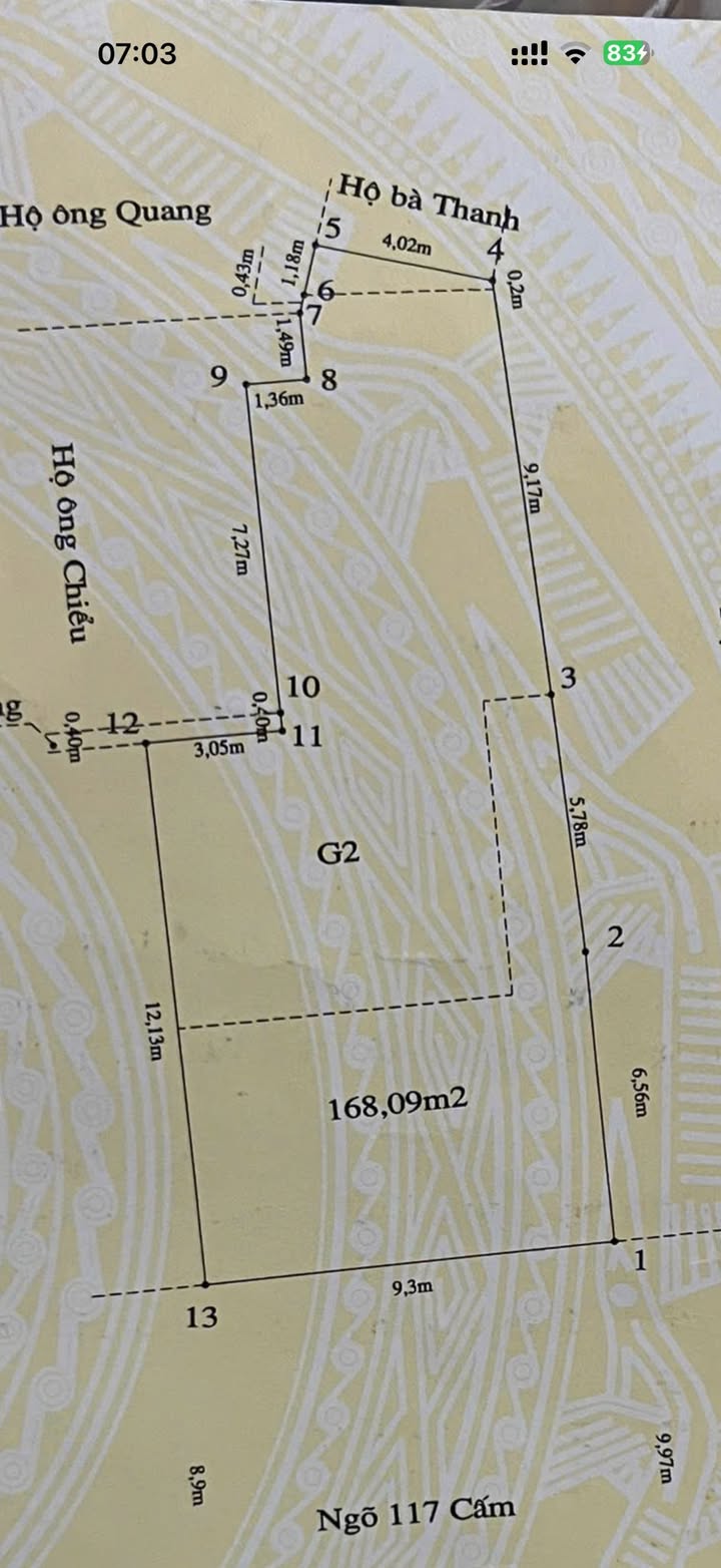 Đất nền Phường Đông Khê, Hải Phòng 168m² giá 1.176 tỷ - Bán gấp, vị trí đẹp!